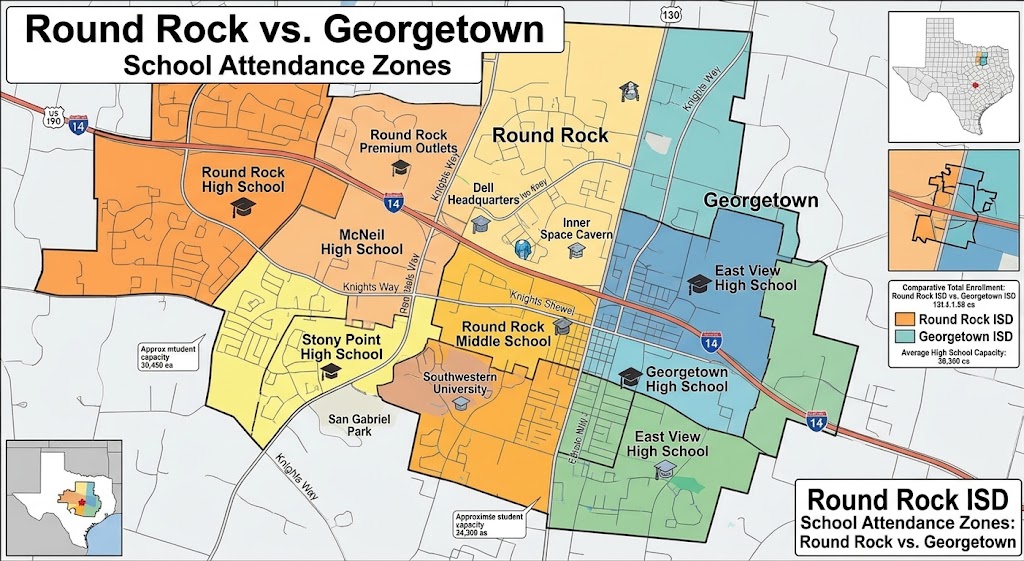 Round Rock vs. Georgetown